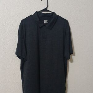 "Make Offer" 32 Degrees Black Polo Shirt Soft Texture Classic Design